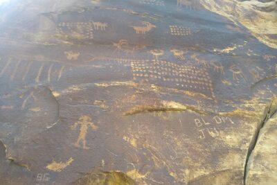 2 hour Moab Ebike Petroglyph Tour - Moonflower Canyon: river-edge petroglyphs and how to read them