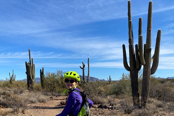 2 Hour Sonoran Desert Private Guided Mountain Bike Tour - What You’ll See: Cacti, Mountains, and Desert Plant Life