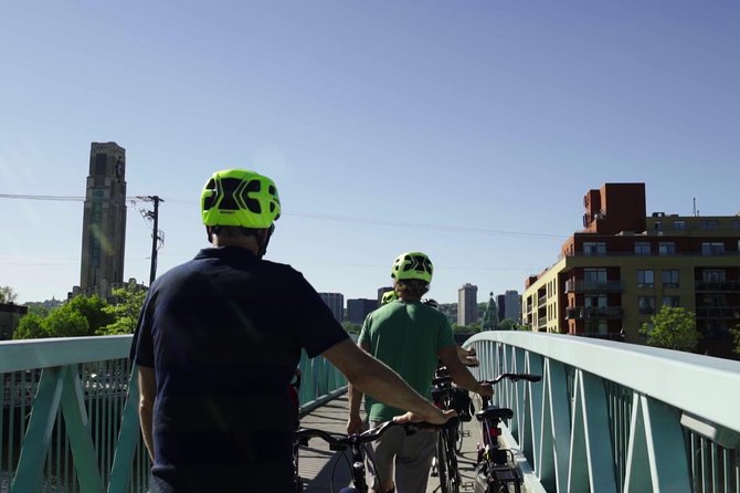 3 Hour Montreal City Bike Tour with Wine or Beer (AM & PM) - The ride route: from Old Port to Mount Royal Park and La Fontaine