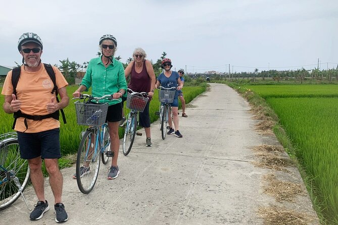 3 Hours Hoi An Countryside Bicycle Tour - War Memorial story and the pagoda walk for photos