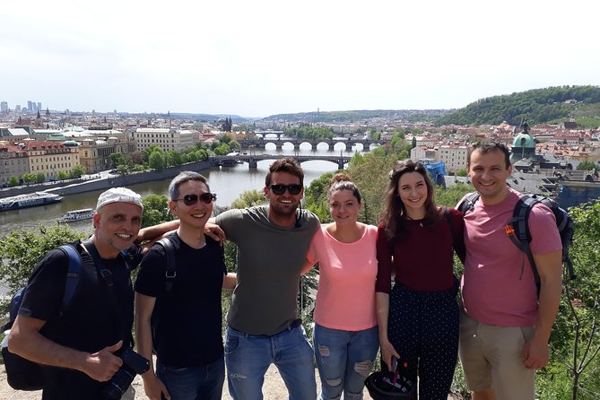 7 BEST VIEWS - PRAGUE eBIKE TOUR - Letná Park: Old Town Below and the Beer Garden Break
