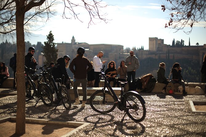 Albaicin & Sacramonte Electric Bike Tour in Granada - Meeting at Pl. de Cuchilleros and getting ready to ride