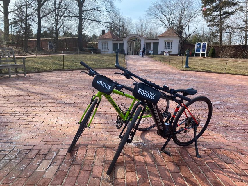 Alexandria: Full-Day Bike Tour to Mt Vernon w/ Optional Boat - Mount Vernon estate time: self-exploring with an audio guide that keeps you oriented