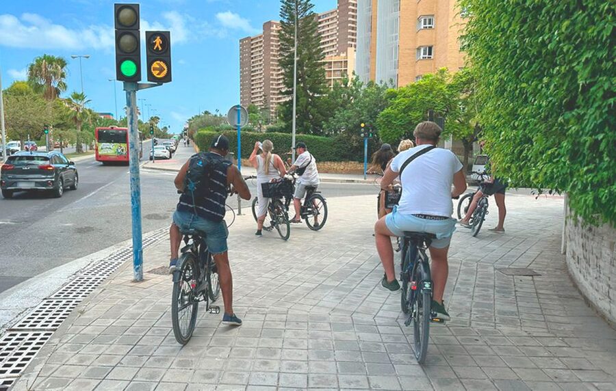 Alicante : E-Bike Coast Tour, Roman Fish Farm and Snorkeling - The E-Bike Coast Route: Cabo de las Huertas, Cantalar, Calita