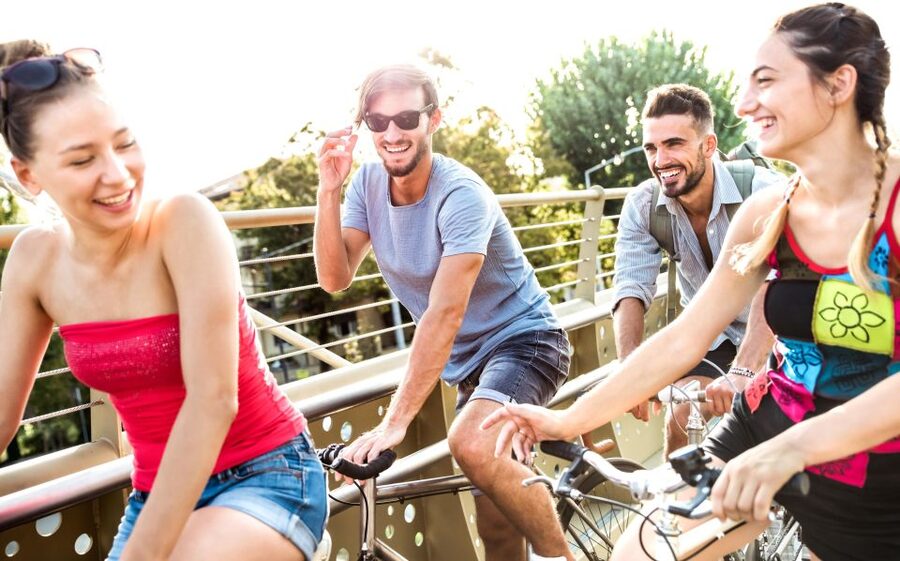All Madrid: Private Electric Bike Tour around the city - Plaza Mayor and Puerta del Sol: the squares that define central Madrid