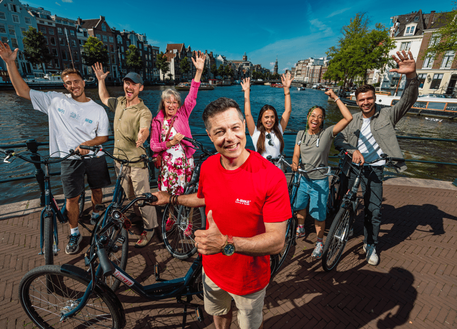Amsterdam: 2.5-Hour Bike Tour - Canal Belt Cycling and the Skinny Bridge Photo Moment