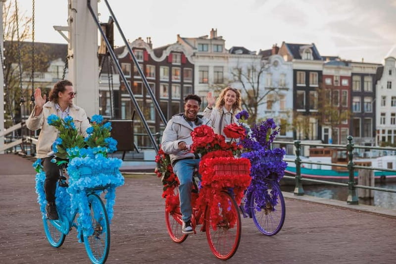 Amsterdam: City Centre, Guided Bike Tour on Flower Bikes - Quick reasons this FlowerBike tour works
