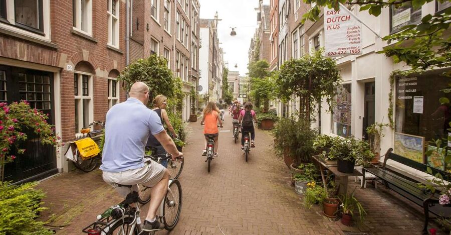Amsterdam: Hidden Gems & Highlights Guided Bike Tour - Getting set up: meeting point, bikes, and the real Amsterdam rhythm