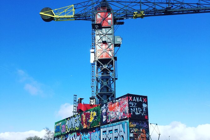Amsterdam's Hidden Gems and Street Art Bike Tour - NDSM Wharf: Street Art Culture Where the City’s Edges Show