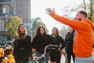 Amsterdam: Top Highlights Guided Bike Tour - Getting Started at Nieuwezijds Voorburgwal 101 (and Finding Your Tour Fast)