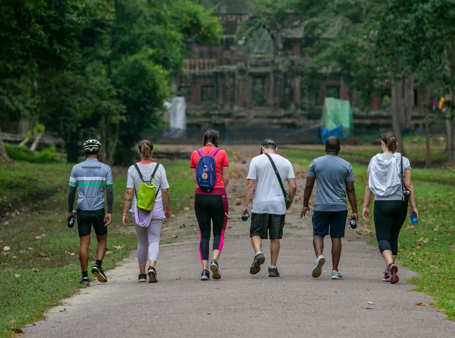 Angkor Wat: Guided Sunrise Bike Tour w/ Breakfast and Lunch - The temple circuit by bike: Bayon, Ta Prohm, Preah Khan, and more