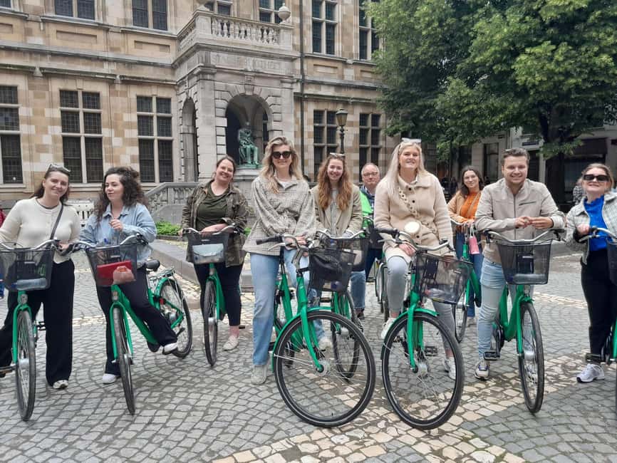 Antwerp: The Coolest Guided Bike Tour - The meeting point near Paradijsstraat (and how to find it fast)
