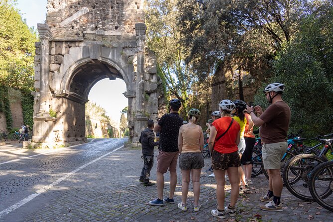 Appian Way & Aqueducts small group e-bike tour(catacombs & food) - Villa di Massenzio: a quiet pause with an emperor’s shadow