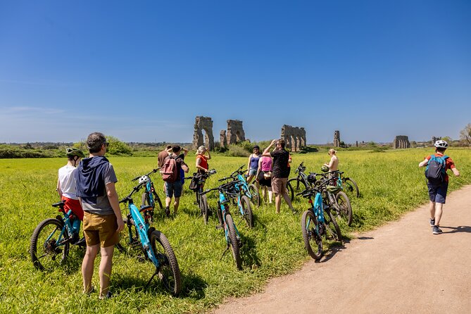 Appian Way & Aqueducts small group e-bike tour(catacombs & food) - Fonte Acqua Egeria at Mercato di Campagna Amica: the food stop with a Roman setting