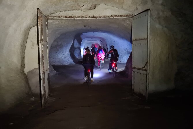 Appian Way Bike tour Underground with Catacombs & Lunch - Cecilia Metella Mausoleum and Castrum Caetani: Best-Preserved, Best Framed