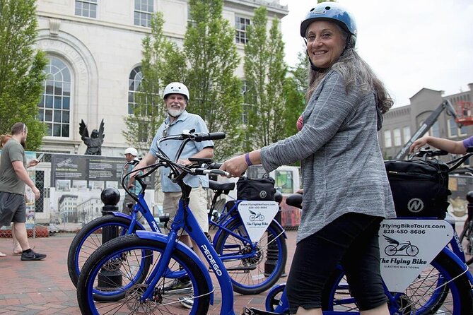 Asheville Historic Downtown Guided Electric Bike Tour with Scenic Views - Basilica of Saint Lawrence: a quick architectural lesson