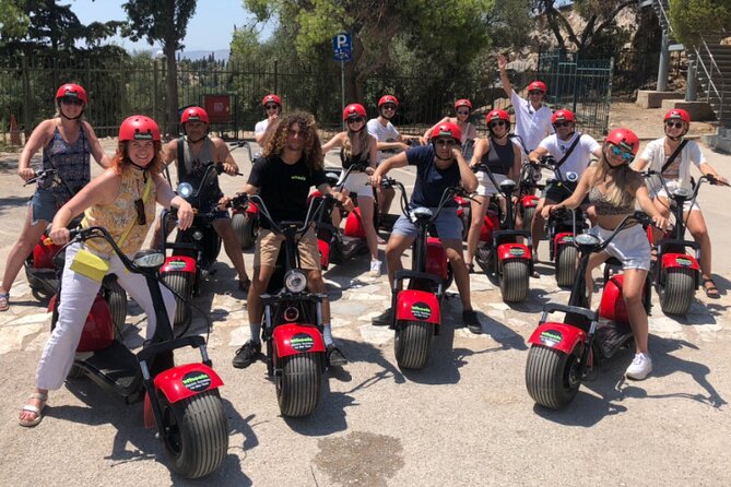 Athens Acropolis Official E-Scooter Guided Tour Fat E-Bike - Photo Tips for the Best Shots Without Delays