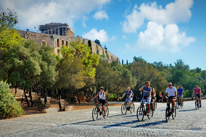 Athens Scenic Bike Tour with an Electric or a Regular Bike - Metropolitan Cathedral and Plaka: where the ride turns into old-town wandering