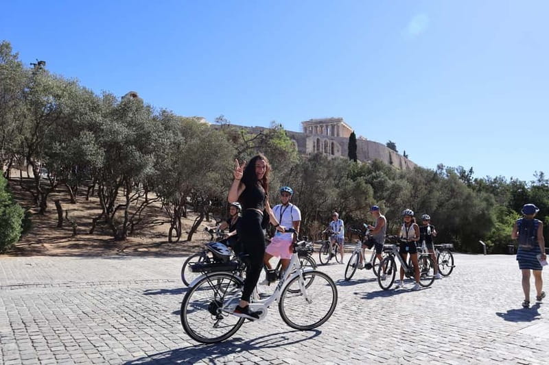 Athens: Small Group E-Bike Tour of Historic Highlights - Dionysiou Areopagitou to Areopagus: the fastest way to get your bearings