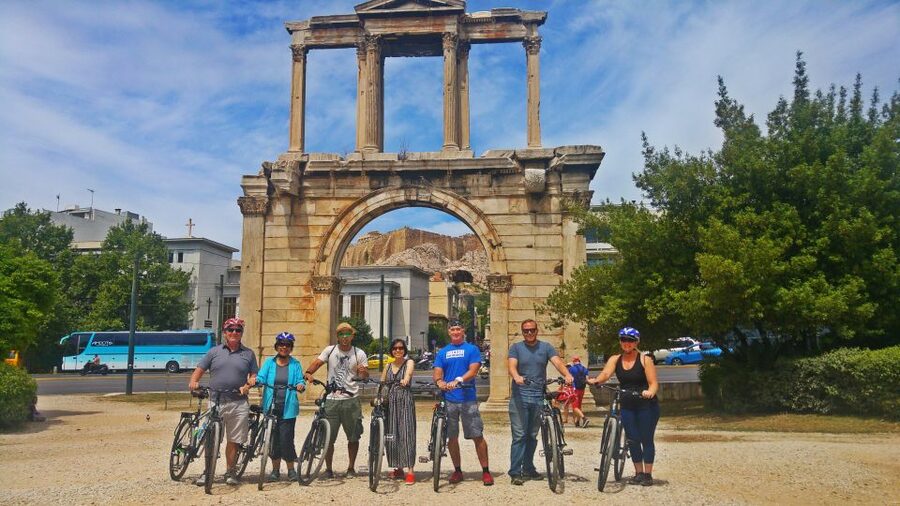 Athens: Sunset Bike Tour - Getting there: the Acropolis Metro meeting point is easy to find