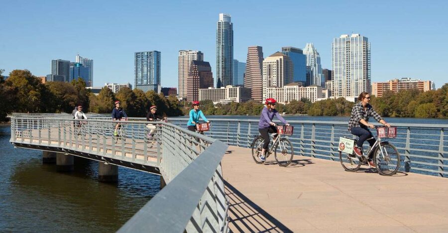 Austin: 2-Hour Sightseeing Bike Tour - Riding back streets and trails: how the tour gets the Austin weird factor