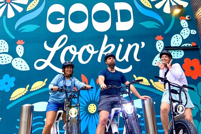 Austin Good Vibes E-Bike Tours - Pfluger Pedestrian Bridge: the scenic payoff stop