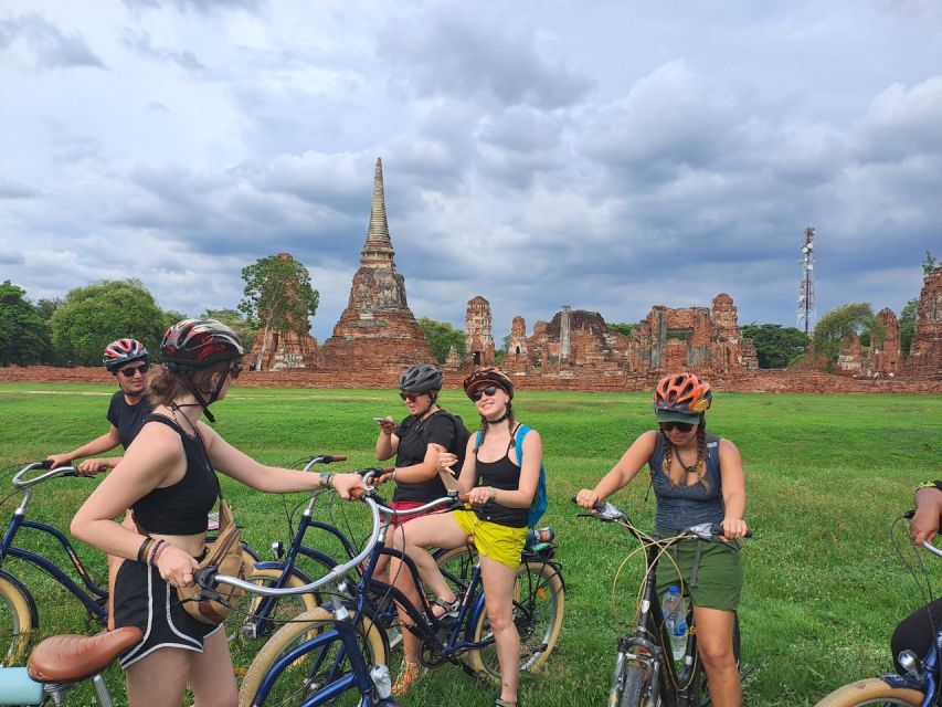 Ayutthaya City and Historical Park Bike Tour - Meeting point and getting set up with a guide-led ride
