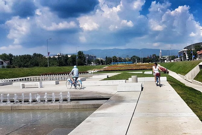 Back to Socialism Bike Tour - Park Bundek and Lower Town: where the ride slows down naturally