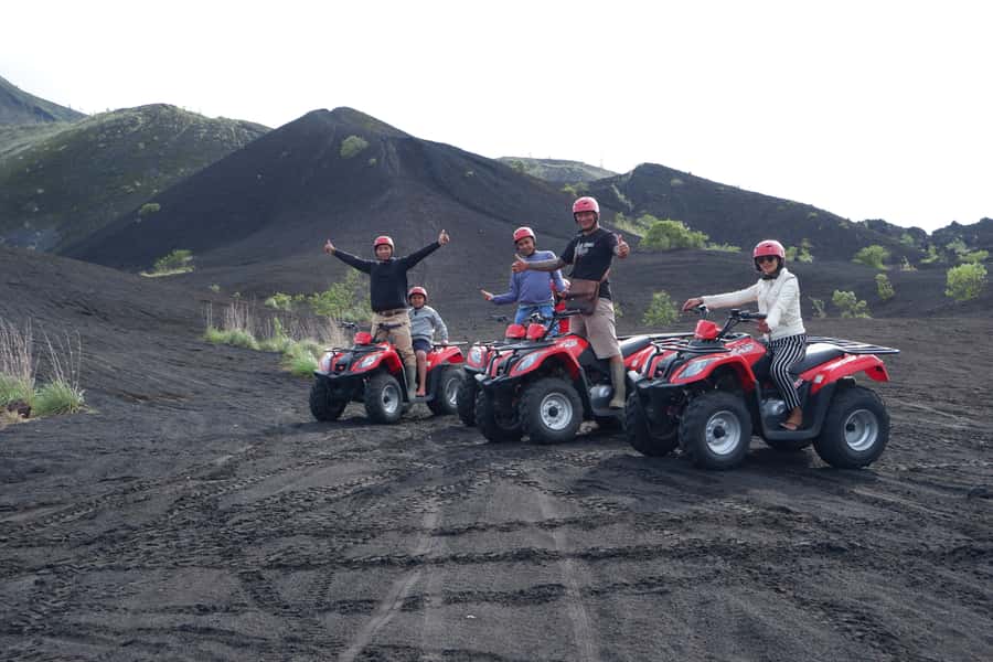 Bali: Mount Batur Quad Bike Tour and Natural Hot Springs - Getting There: Pickup Options and How the Day Starts
