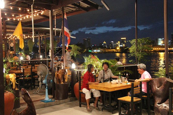 Bamboo Bicycle Tour in twilight: watch dancing Fireflies in Bangkok - Bang Krachao Pier: dinner with Chao Phraya views