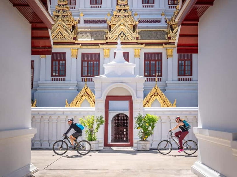 Bangkok: Backstreets and Historic Temples Bike Tour - Rama 8 Bridge to Bangkok Noi: the canal side that feels worlds away