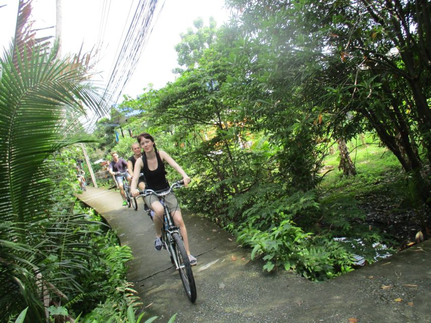 Bangkok Full-Day Bike Tour with Boat Transfer and Lunch - Two Longtail Boat Trips: How the River Breaks Up the Day