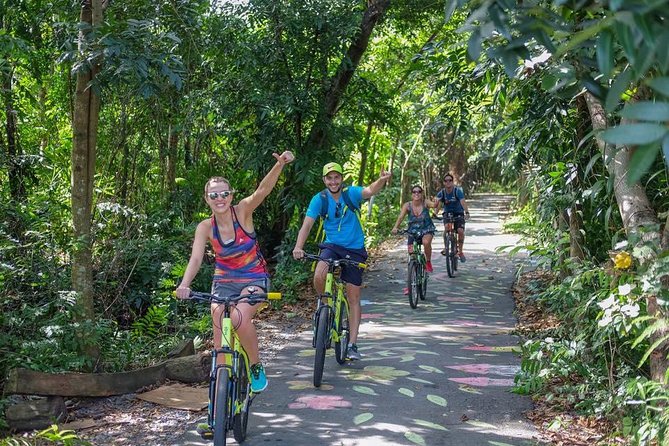 Bangkok Jungle Bike Tour - Hotel-pickup & Lunch - Wat Khlong Toei Nok: Starting the Day at a Real Temple