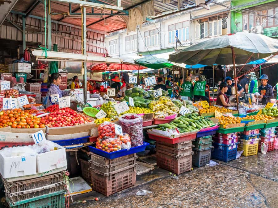 Bangkok: Khlong Toei Market & Bang Krachao Island Bike Tour - Watching Muay Thai on the island