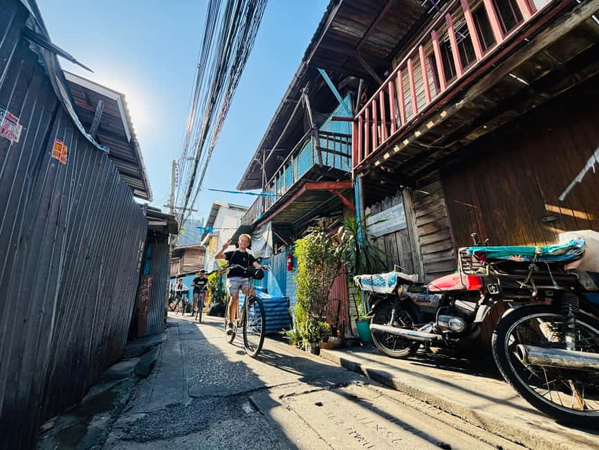 Bangkok: Temples, Canals & Local Life Bike Tour - Key highlights worth your morning (or afternoon)