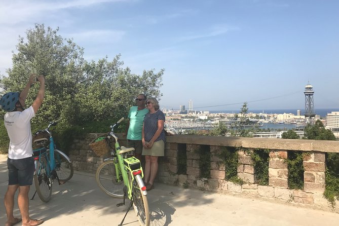 Barcelona E-Bike Guided Tour with Montjuic Hill - Mirador del Poble Sec and Jardins de Joan Brossa: viewpoints that reward quick stops