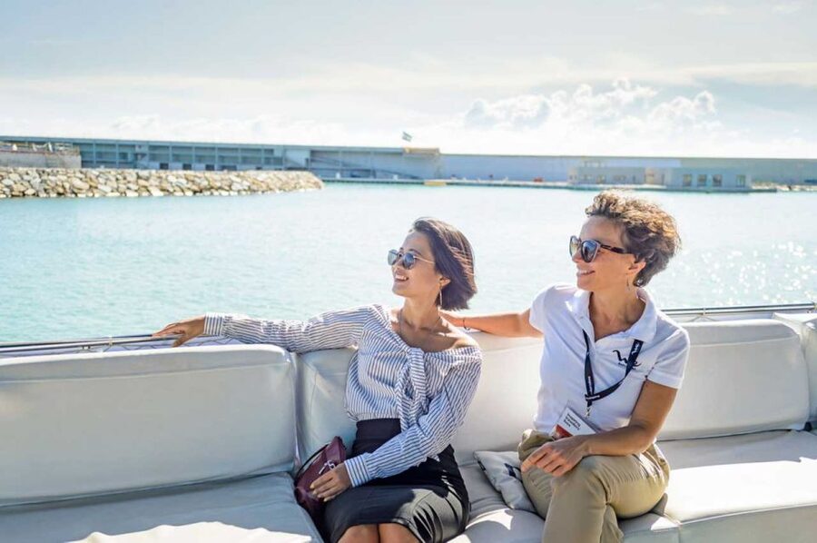 Barcelona: E-Bike Tour with Montjuic Cable Car & Boat Ride - El Raval to Paral·lel: start with real neighborhood Barcelona