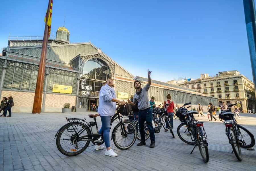 Barcelona eBike Tour with Wine and Tapas Experience - Back Through Old City: More Views, Less Hurry