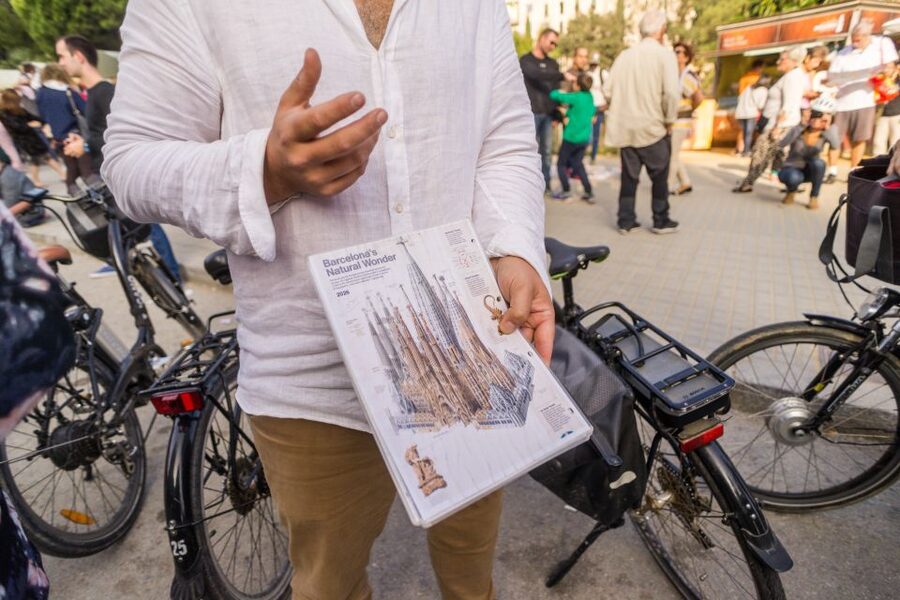 barcelona: Gaudi Highlights eBike tour - El Born Centre Cultural: a quick old-city warm-up