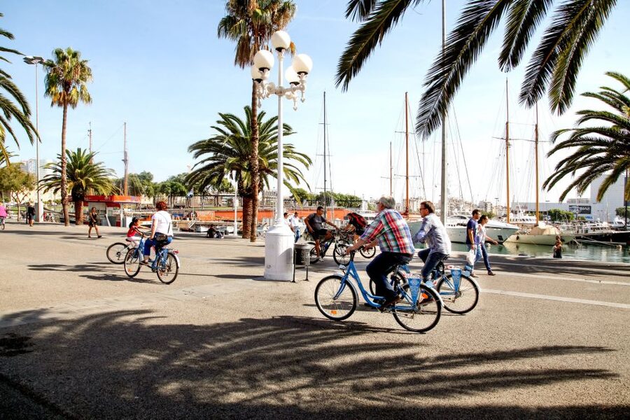 Barcelona Historical 3-Hour Bike Tour - Riding Past La Rambla and Toward Port Vell: City Energy, From the Bike Lane