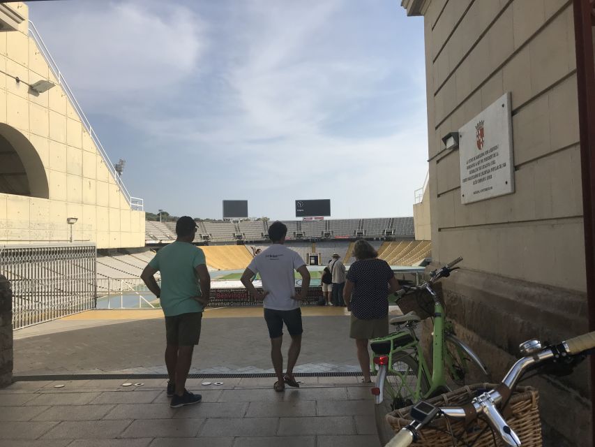 Barcelona: Montjuic Hill E-Bike Tour - Europa square and the Olympic Stadium area