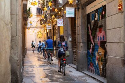 Barcelona Off the Beaten Track Bike Tour - Basilica de Santa Maria del Mar and El Born’s back streets