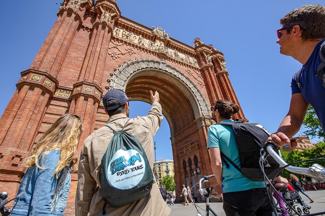 Barcelona Off the Beaten Track Bike Tour - Barceloneta beach finish: a playful end to the ride