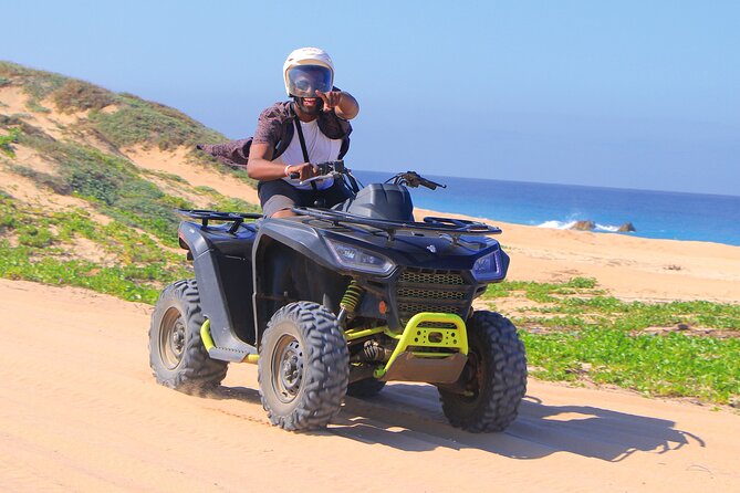 Beach ATV and Sky Bike Tour in Cabo - First stop: Cactus Park, gear-up, and a quick reality check on the desert