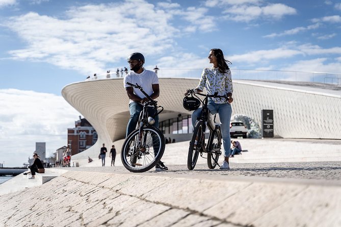 Belém E-Bike Guided Tour Explore Lisbon by the river - Under the 25 de Abril Bridge: Alcântara’s river stretch and big-bridge views