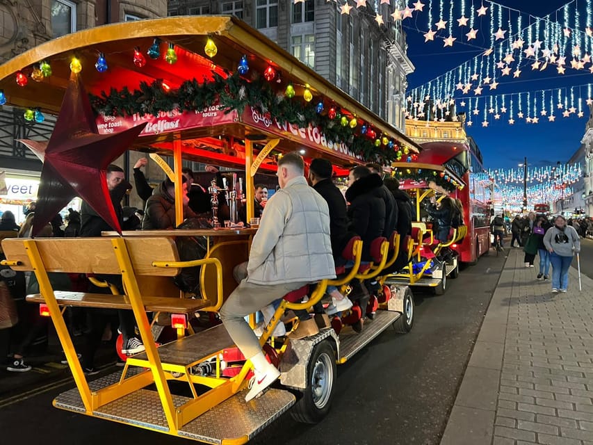 Belfast: City Centre Beer Bike Tour - Drinks On Board: BYO Choice, Pre-Ordering, and What You Should Know