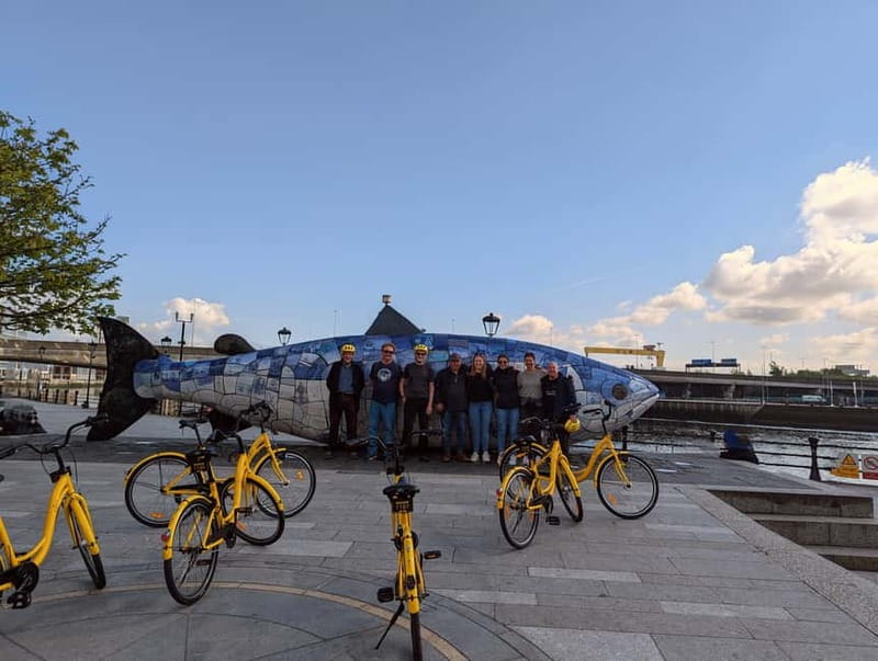 Belfast: City Highlights Bike Tour - Titanic Quarter time: Titanic Belfast and the Slipways story