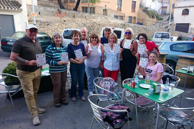 Benidorm Bike Tour with Hotel Pick up - The Afternoon Ride Past Sella and the Finish Bar Moment
