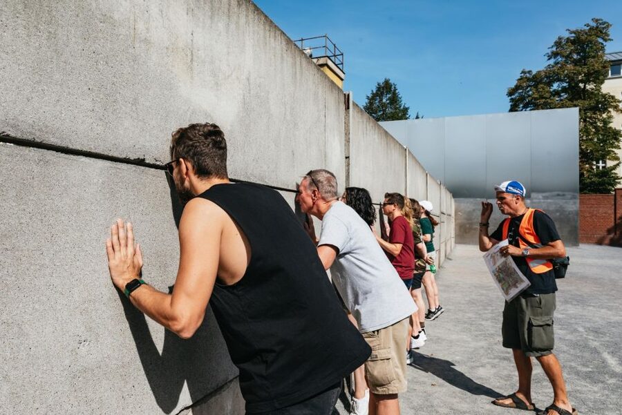 Berlin: Cold War Era History Guided Bike Tour - Checkpoint Charlie and Cold War symbols you can spot fast