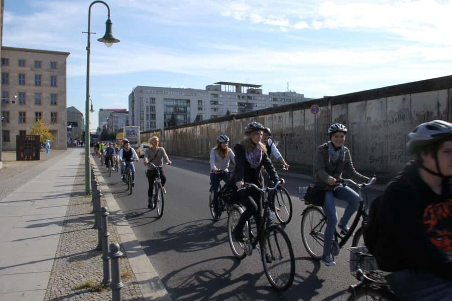 Berlin: Guided Bike Tour of the Berlin Wall and Third Reich - The enormous bunker and the Germania vision